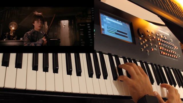 Harry Potter - Hedwig's Theme intro - Yamaha Montage / Modx Cover смотреть онлайн