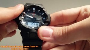 Обзор Casio G-Shock GA-800-1A