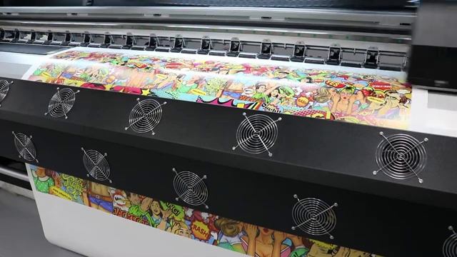 Сольвентный плоттер Mimaki SWJ-320. Печать на постерной бумаге City Light