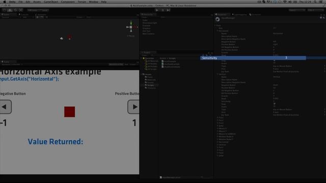 Unity Скриптинг GetAxis Управление геймпад джойстик