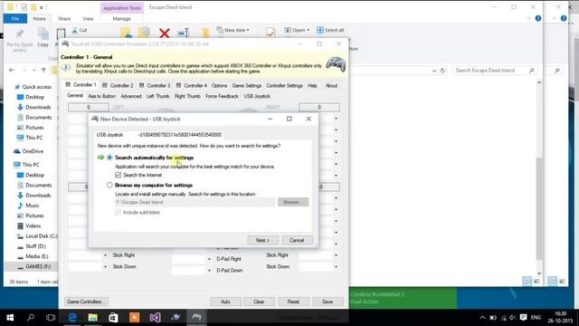 Make your Gamepad Controller Emulate the Xbox 360 Controller in Windows 10 tutorial смотреть онлайн