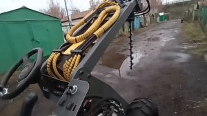 Многофункциональный джойстик на самодельный мини погрузчик.