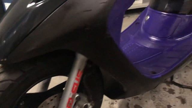 Скутер Honda Dio af35 Zx из из Японии смотреть онлайн