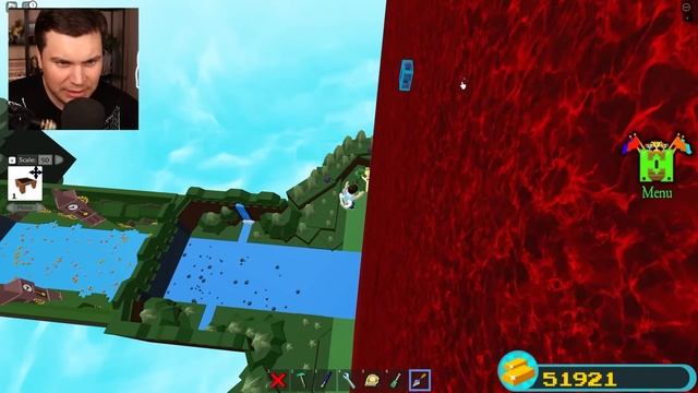 I REPLACED ALL WATER WITH LAVA! ??Roblox Build a Boat смотреть онлайн