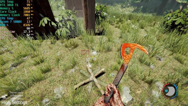 The Forest: RTX 3060 Ti + Ryzen 7 5800X | 4K, 1440p | High Settings смотреть онлайн