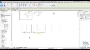 Виды: параллельный размер в Revit