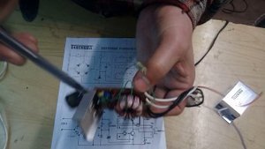 зарядное устройство из электронного трансформатора.Часть1
