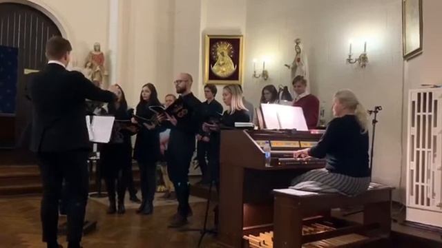 Хор REGINA в СПБ Храм Лурдской Божией Матери