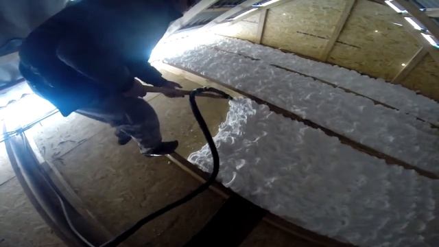 Утепление пеноизолом смотреть онлайн
