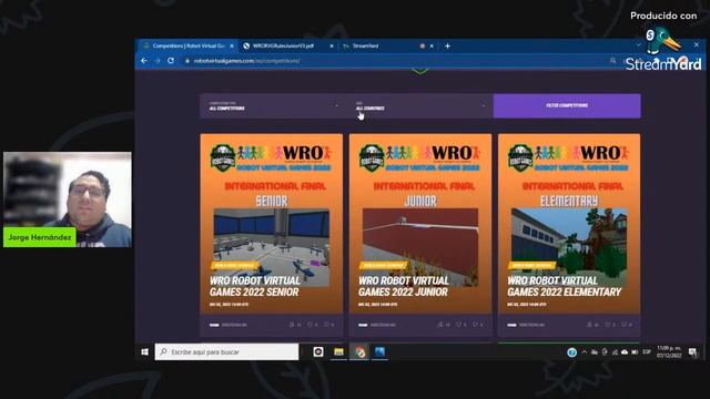 WRO Robot Virtual Games Recap Video смотреть онлайн