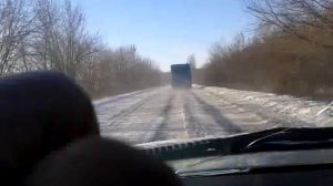 Дорога Ростов - Донецк 29.12