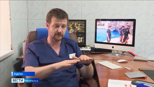 Ветеринарный врач из Кургана спас дельфина из Грузии смотреть онлайн