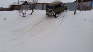 УАЗ V8 с мотором газ 53