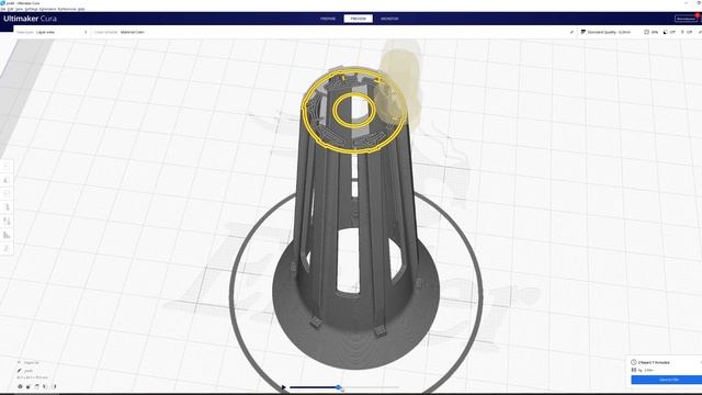 The Pinhole Problem in Cura Slicer for 3D Printing смотреть онлайн