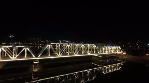 Ночью на дроне над Москвой. Зиларт с квадрокоптера.