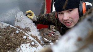 Заточка ножей кормораздатчика, принцип.