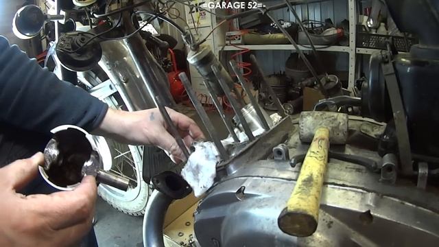 Проект Иж Ю-5 Мурзик. ч.1. Смотрим поршневую. смотреть онлайн