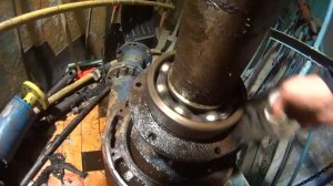 ремонт насоса на насосной станции)