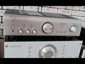 Краткий обзор и пример звучания усилителя Denon pma 800NE + NAD M51 + Triangle Antal Esw