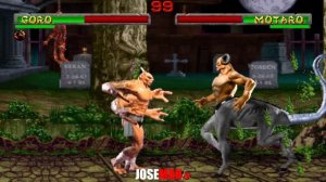 GORO vs MOTARO - Mortal Kombat II