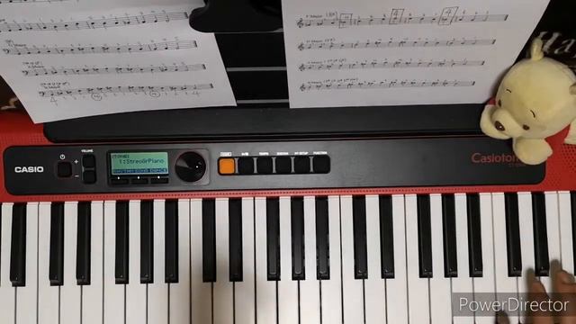 My First Piano Practice Video At Home Feat. Casio Casiotone CT-S200