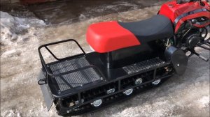 Обзор снегохода Лидер Альфа - аналог Динго Т150