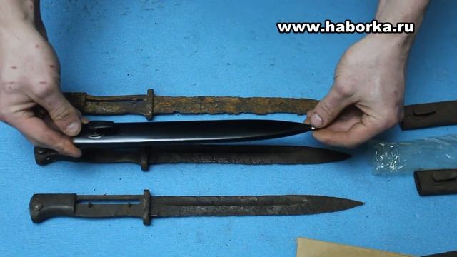 ХАБОРКА - Ножны для штыка Маузер 98k, реплика Sturm смотреть онлайн