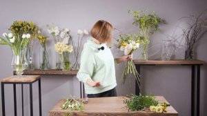 Рецепт букета (март 2023). Мастер-класс от Натальи Гребеневой