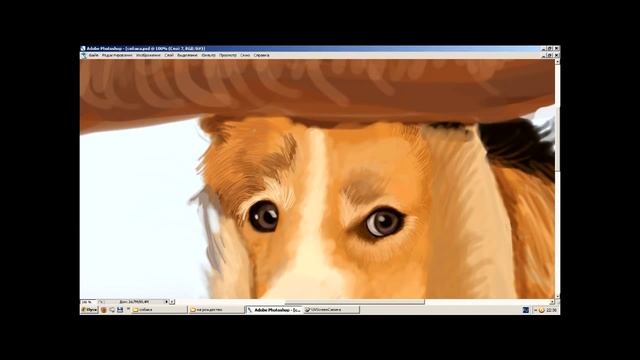 Как я собаку в Фотошопе перерисовывал. смотреть онлайн