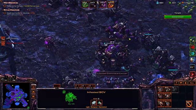 SC2 Co-Op Temple of the Past ▏ "Quick Killers" Stukov GamePlay [Prestige : Lord of the Horde] смотреть онлайн