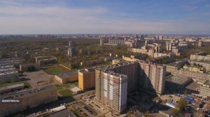 Аэросъемка ЖК «Дом на Обручевых» от 7 мая 2018 года