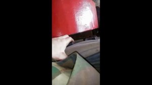 Трактор Зид ,сделал сиденье на пружинах.