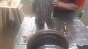 Дровокол винтовой