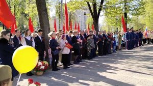 В Пироговском проходит митинг в честь Дня Победы