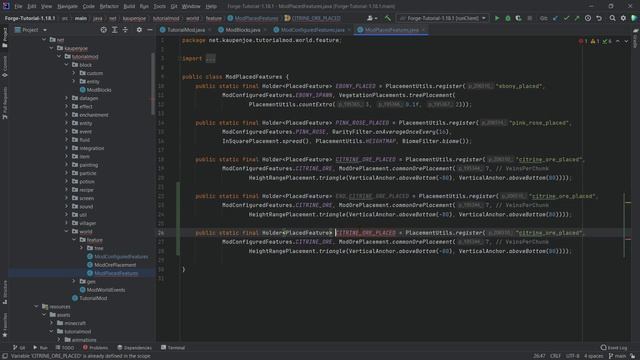 Minecraft Modding 1.18.2 with Forge | END & NETHER ORES смотреть онлайн