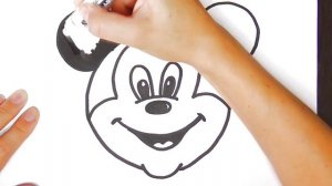 Bolalar uchun Miki Maus rasm chizish _ Mickey Mouse drawing for kids