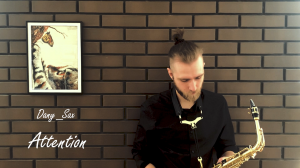 Charlie Puth - Attention (lyrical version Cover by Dany_Sax)