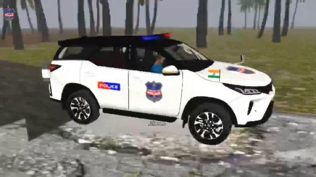 Hyderabad Police Commissioner Toyota Fortuner Legender Livery Mod Gameplay Bus Simulator Indonesia