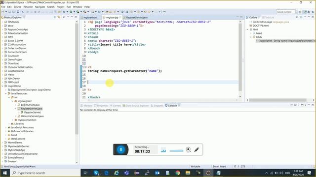 Java Server Pages (JSP) | JSP Full Tutorial For Beginner Hindi | Advance Java Tutorial In Hindi -96