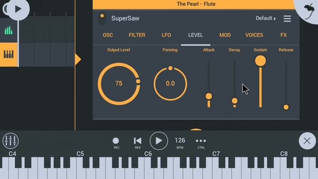 How To Make Flute Sound In FL Studio Mobile | Sound Design Tutorial | Using Supersaw Plugin