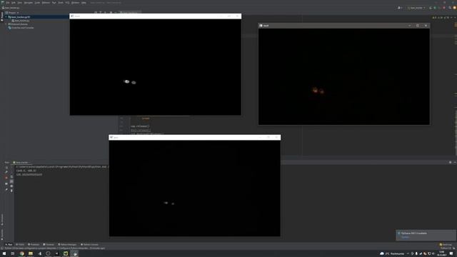 Opencv Python Laser Detection Test