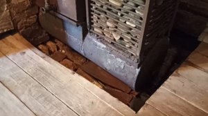 Русская баня в русской деревне