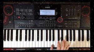 Демонстрация  универсального Стиля  Чёрный кот. Стиль для синтезатора Casio CT-X3000-5000.