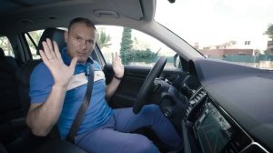 Технологии ŠKODA KODIAQ: Система кругового обзора Area View и парковочный автопилот