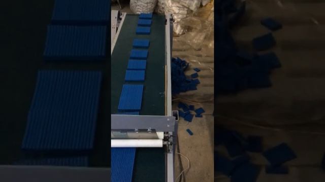 Линия формовки и нарезки пластилина на заданный размер бруска