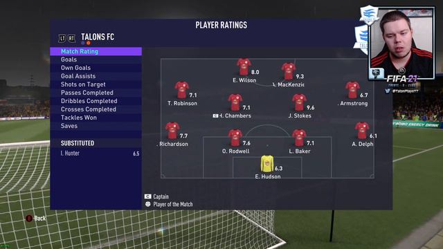 NINE MAN VICTORY! (ft. Realism Mod) | FIFA 21 | Create a Club: #19 смотреть онлайн