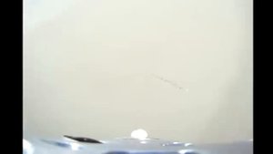 Полет ракеты от первого лица