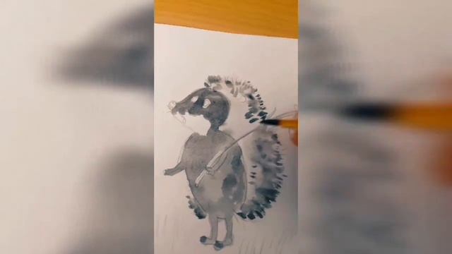 Мастер класс от нашей библиотеки " Ёжик в тумане" смотреть онлайн