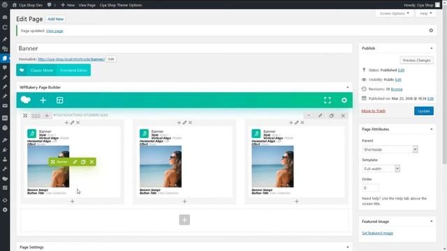 How to Add Banner Shortcode Using Wordpress Website | Ecommerce WordPress Theme