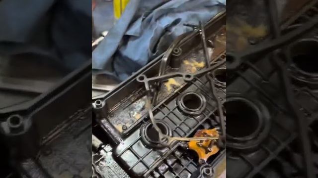 Замена прокладки ГБЦ,Акцент 1,5L смотреть онлайн